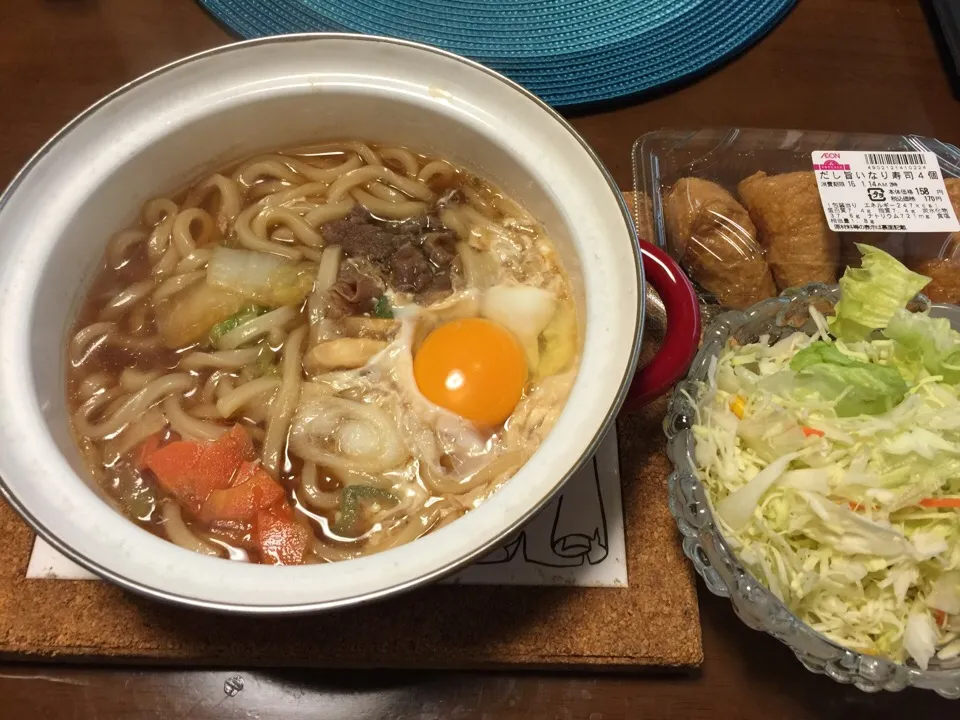 すき焼きうどん|愛ペガさん