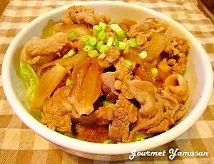 グルヤマさんのササッとできる節約料理♪豚こま丼 #楽天レシピ|楽天レシピさん