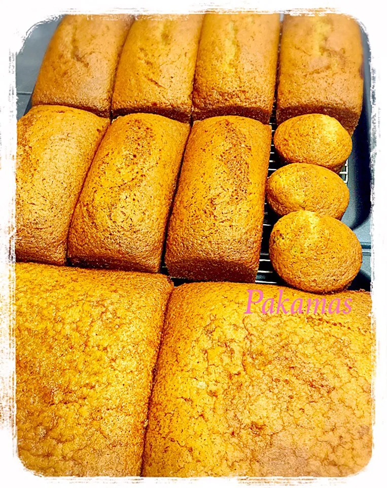 เค้กกล้วยหอม (Banana cake)|Pakamasさん