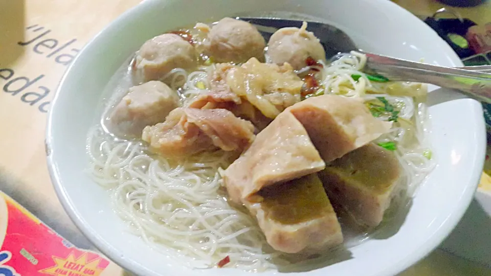 Snapdishの料理写真:meat ball from indonesia a.k.a bakso|Iput Maretta Kurniaさん