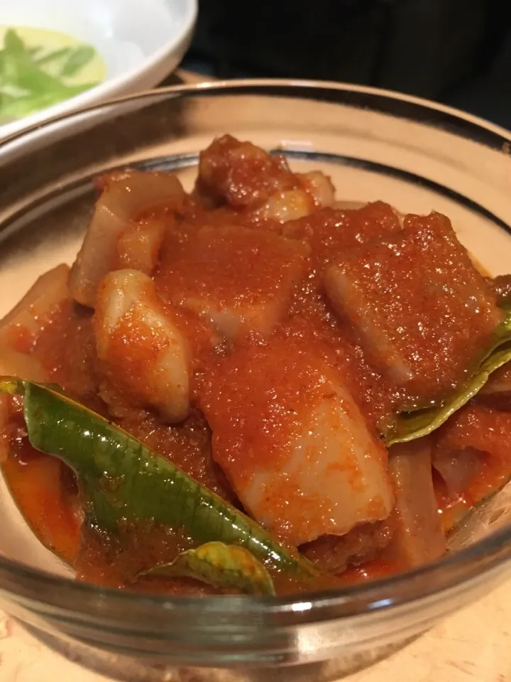 Sambal Cuttlefish with Kafir Lime Leaves.|Joha Hassanさん