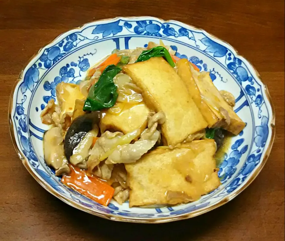 厚揚げの旨煮|あらいぐまのしっぽさん