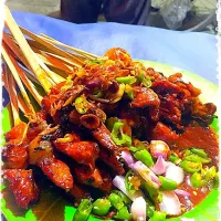 Snapdishの料理写真:Mutton satay/sate kambing 🐐🐐🐐|Viviさん