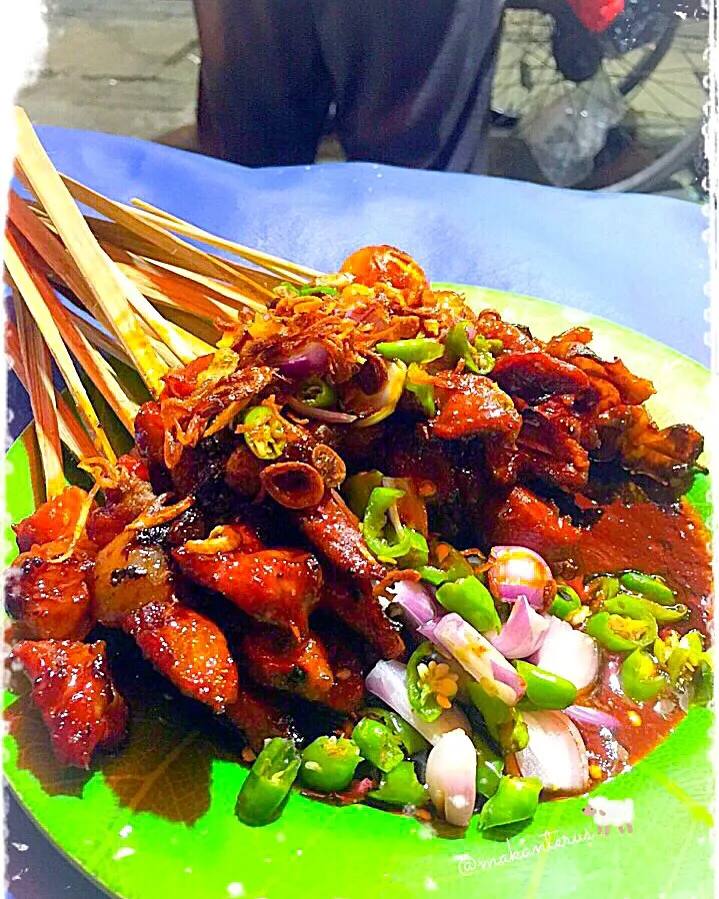 Mutton satay/sate kambing 🐐🐐🐐|Viviさん