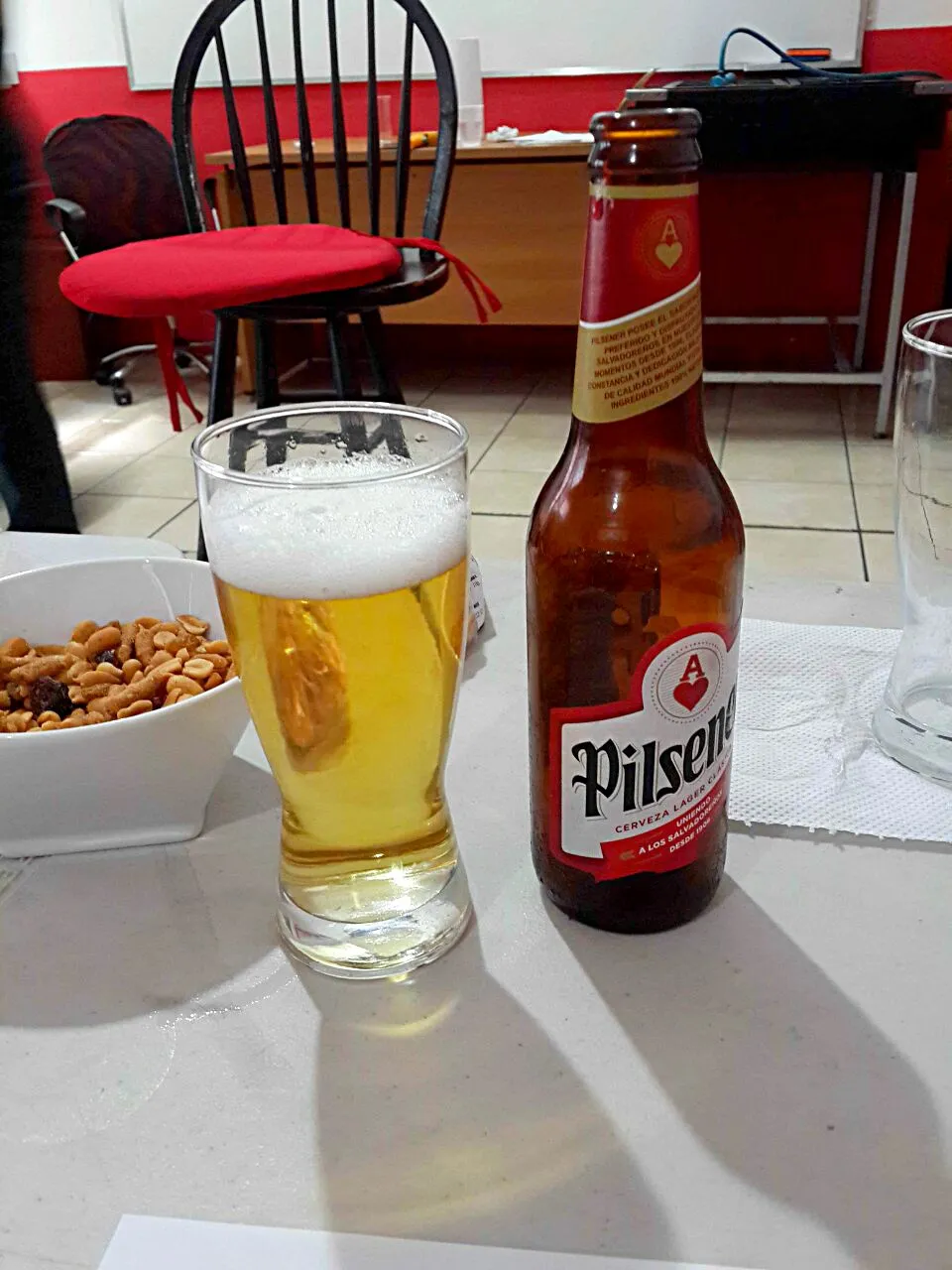 Snapdishの料理写真:beer from El Salvador PILSENER|claudia de cordovaさん