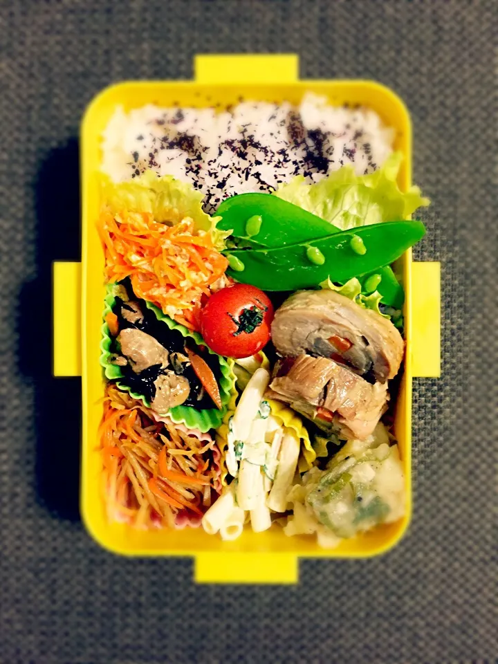 Snapdishの料理写真:1/14メインはなに？弁当|スピカさん