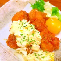 Snapdishの料理写真:チキン南蛮タルタル|nan.dotさん