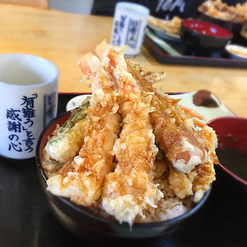 海鮮天丼（小）750円|エイコーワールドさん