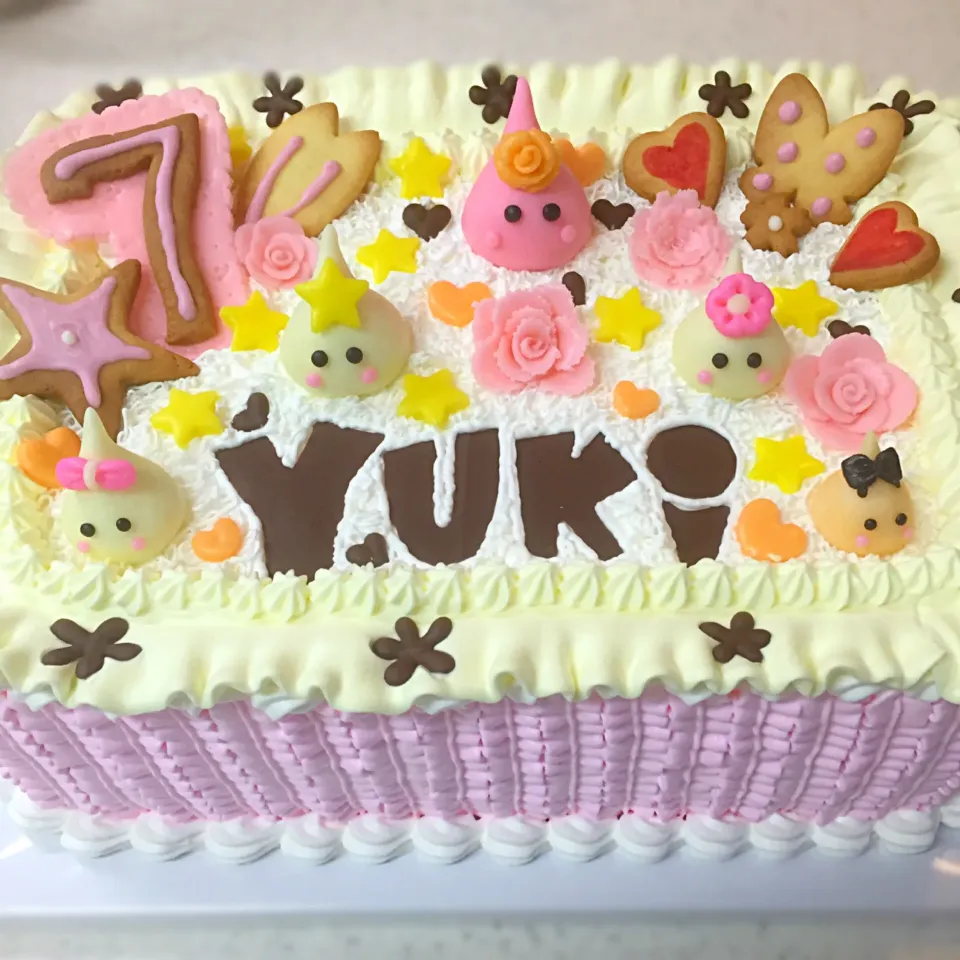 Snapdishの料理写真:Yuki's birthday cake|Eri Haranoさん