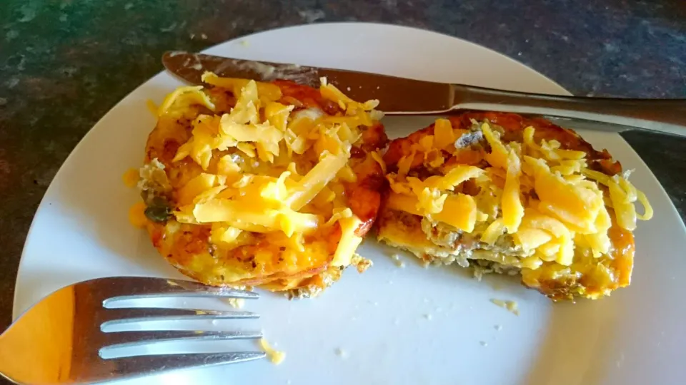 banting Breakfast: omelette muffin with gouda cheese|Barberttさん