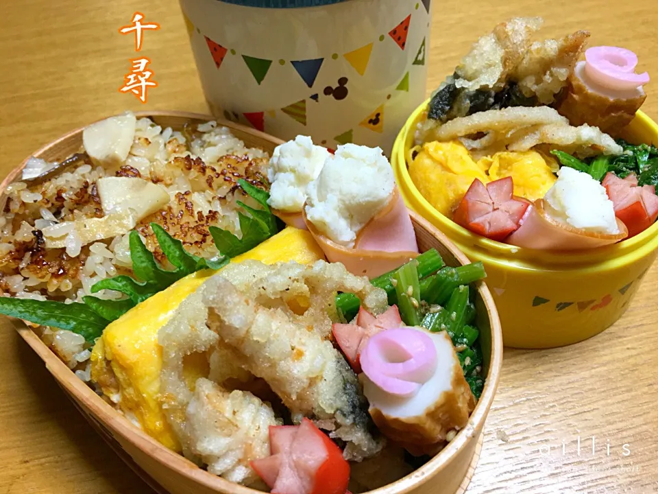 Snapdishの料理写真:1月15日2人弁当|川上千尋さん