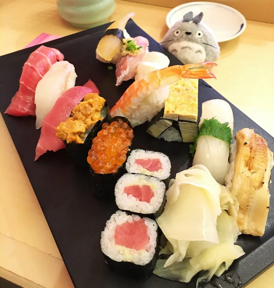 鮨@すしざんまい，札幌. Sushi set@Sushi Zanmai, Sapporo|coxiella24さん