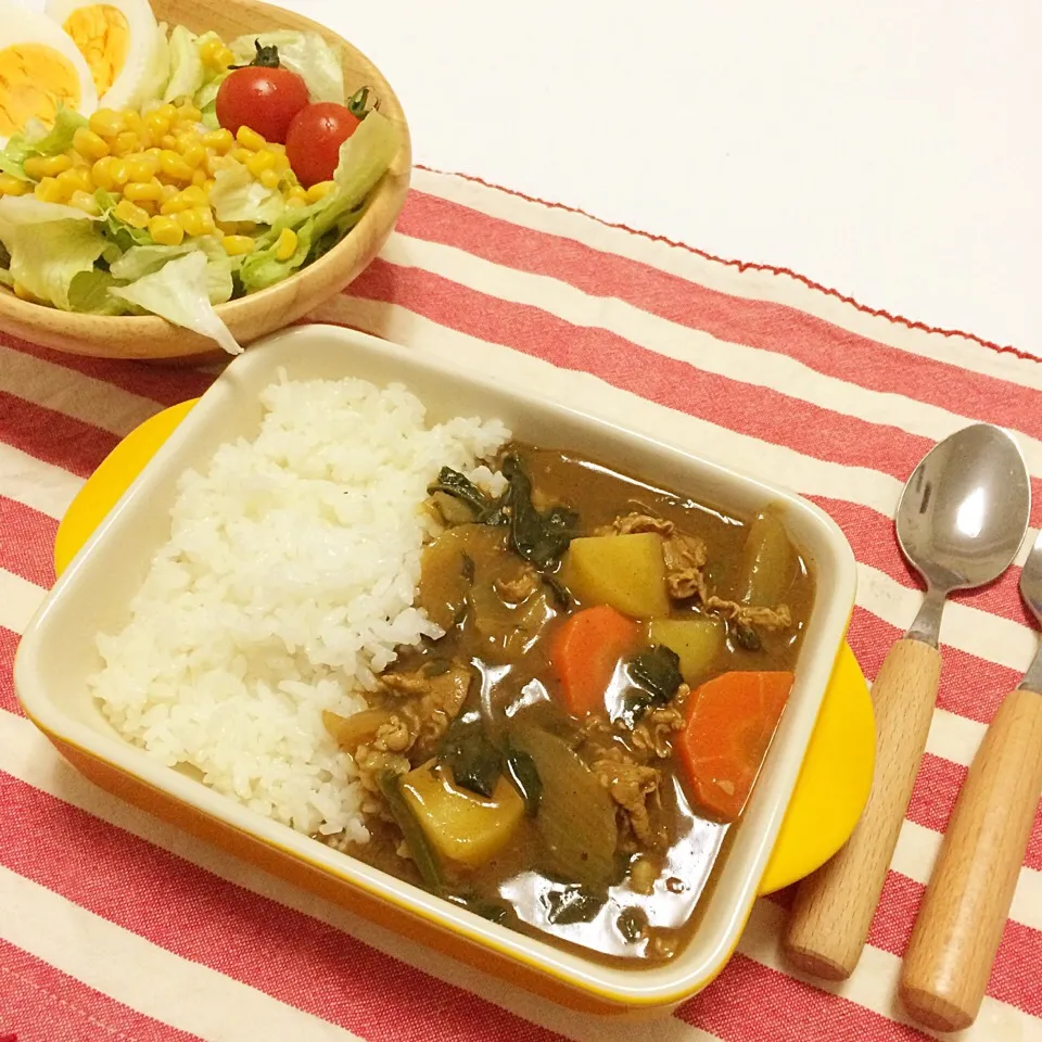 残り野菜カレー🍛|るいるいさん