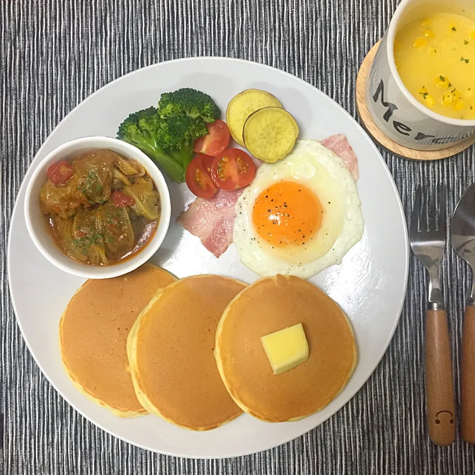 Snapdishの料理写真:朝ごはん|あきさん