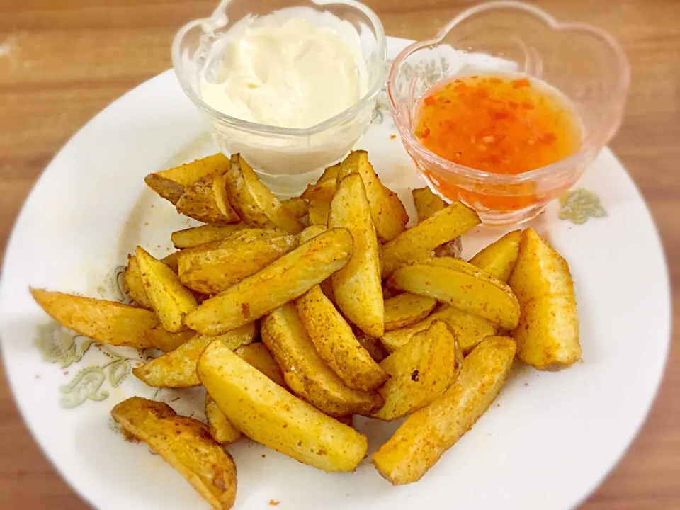 Baked Wedges|oaishe khanさん