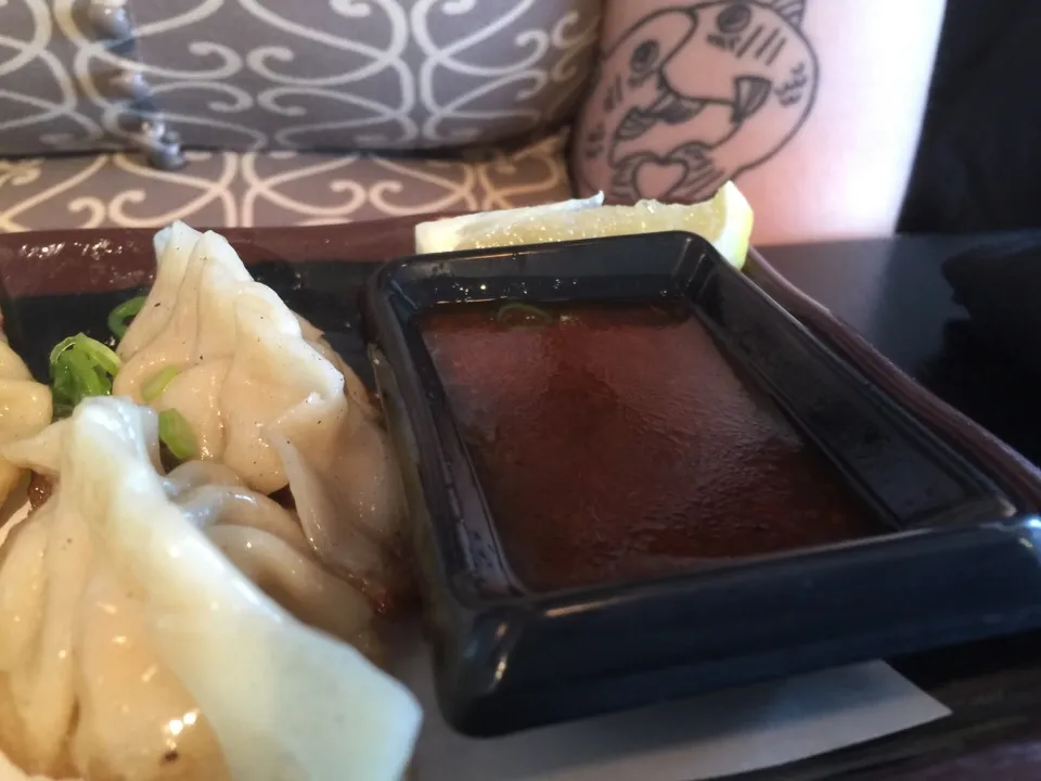 Snapdishの料理写真:Duck Gyoza|Kkartsさん