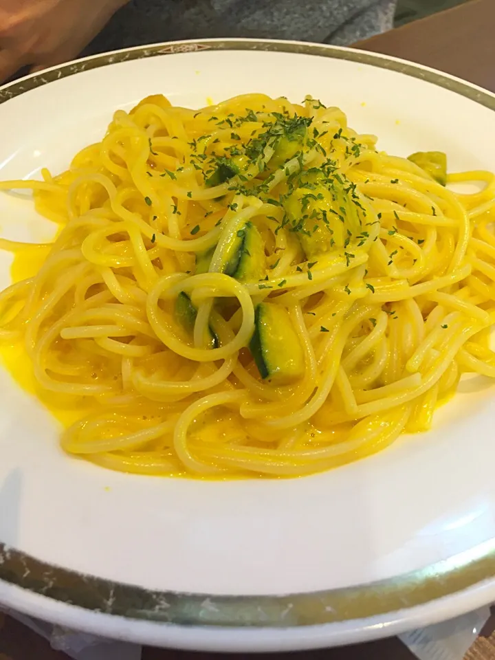 かぼちゃクリームパスタ|なおさん