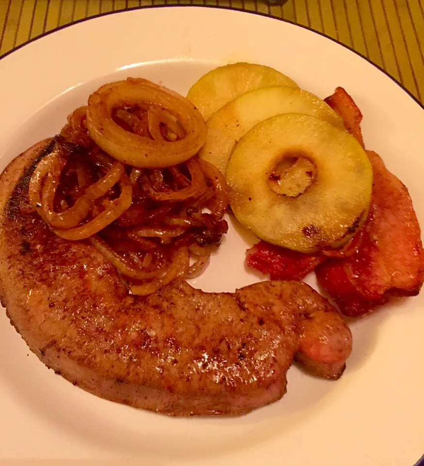 Liver with onion & apple|Generaalさん