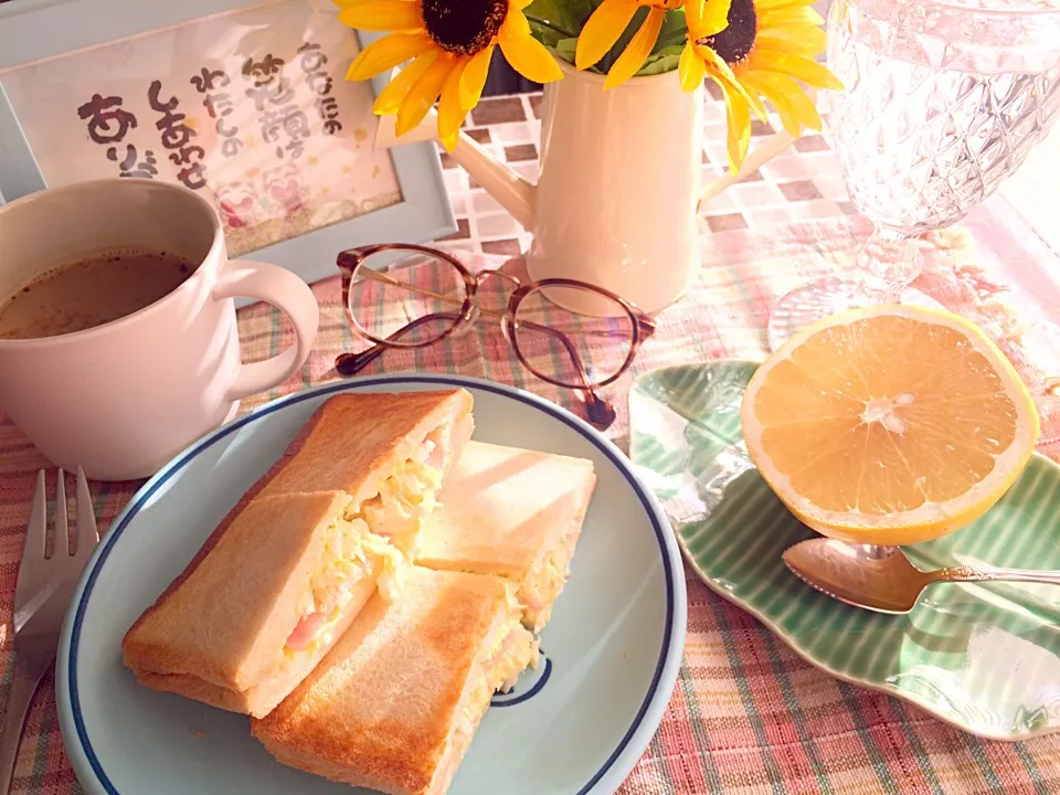 Breakfast💕|あひごんさん