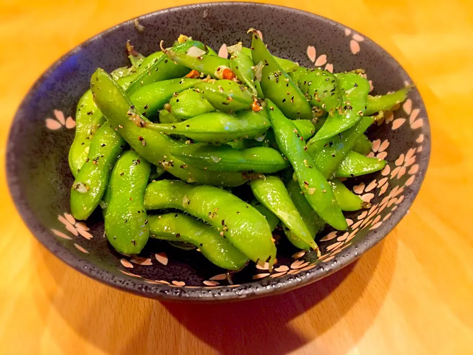 枝豆ペペロンチーノ🌿|りえさん