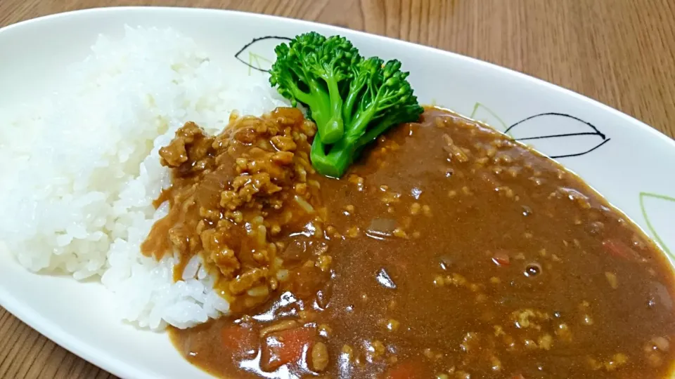 合い挽き肉のカレーライス|ようかんさん