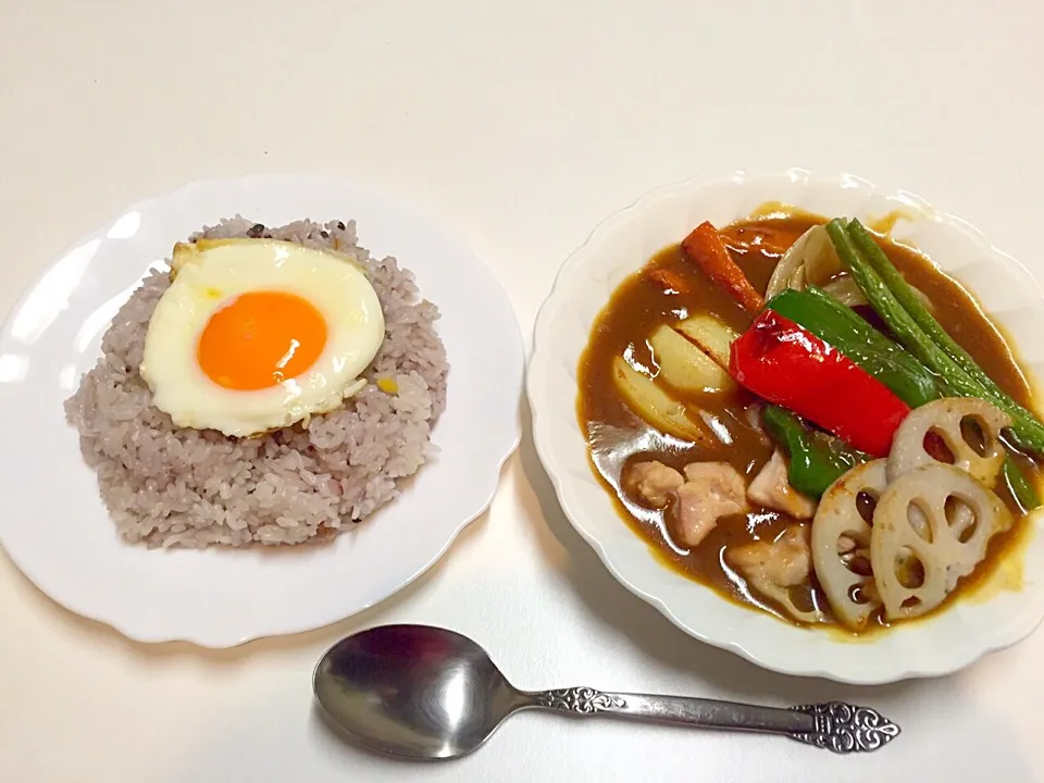 Snapdishの料理写真:札幌イメージのスープカレー|よっちゃんまるさん