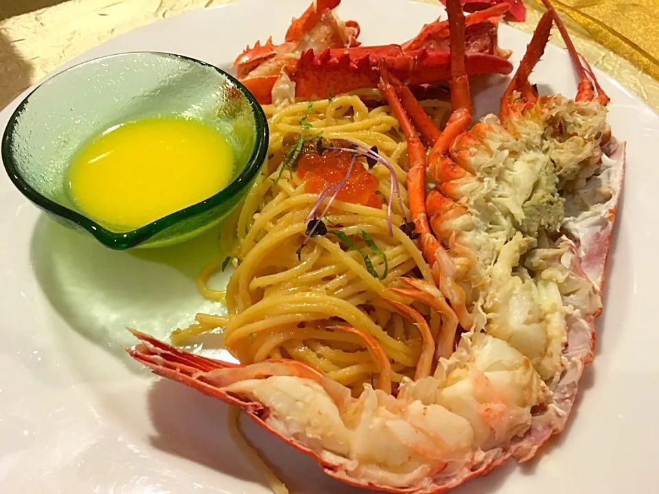 Snapdishの料理写真:Maine Lobster & Mentaiko Pasta|Carin Tayさん