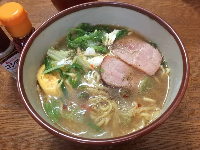 マルちゃん正麺🍜、味噌味❗️(ˊo̶̶̷ᴗo̶̶̷`)੭✧✨|サソリさん