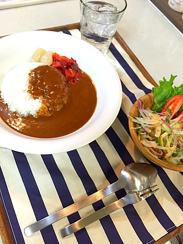 レトルトcurry🍛で遅めのlunch🍴|Namiさん