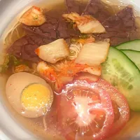 Snapdishの料理写真:korean style cold noodle|noodle stationさん