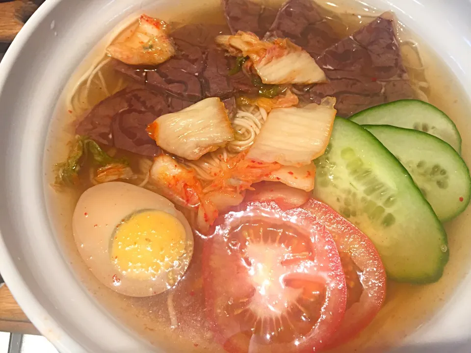 korean style cold noodle|noodle stationさん