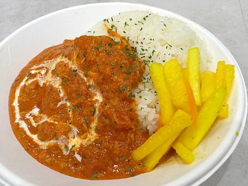 Snapdishの料理写真:バターチキンカレー|T. Wonderさん