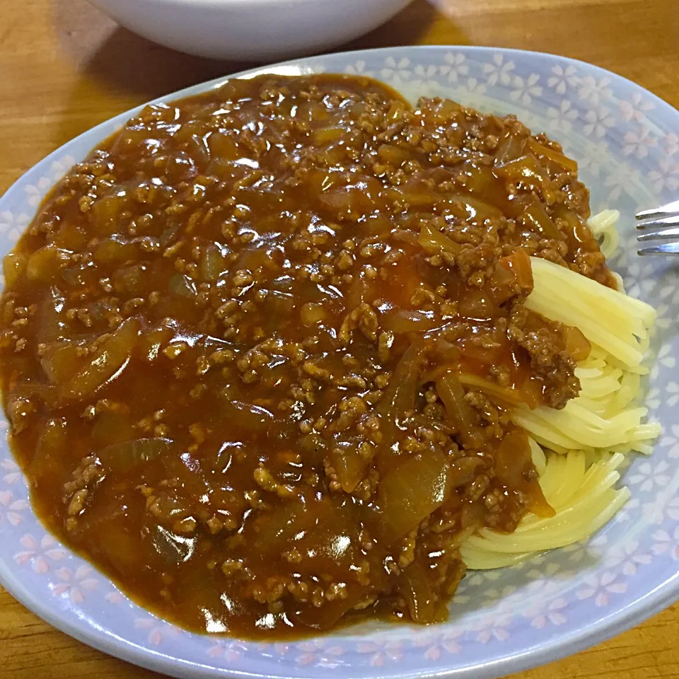 ミートスパゲッティ🍝|すかラインさん