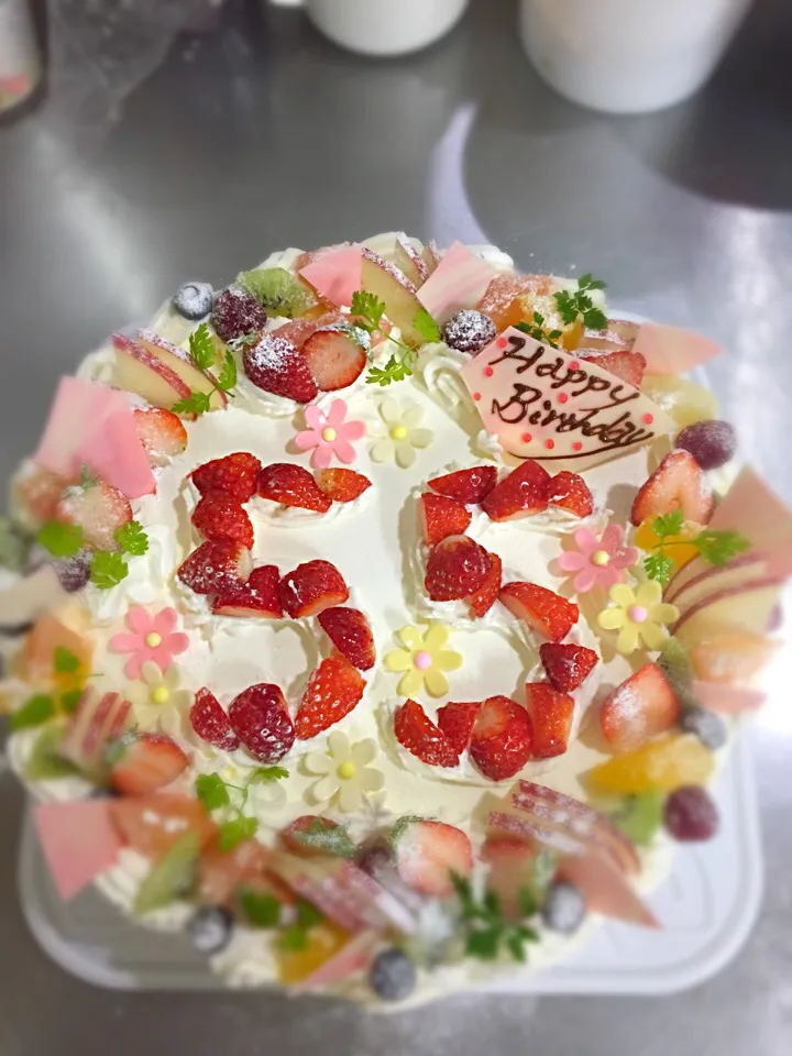 Snapdishの料理写真:55歳の誕生日|シエルさん