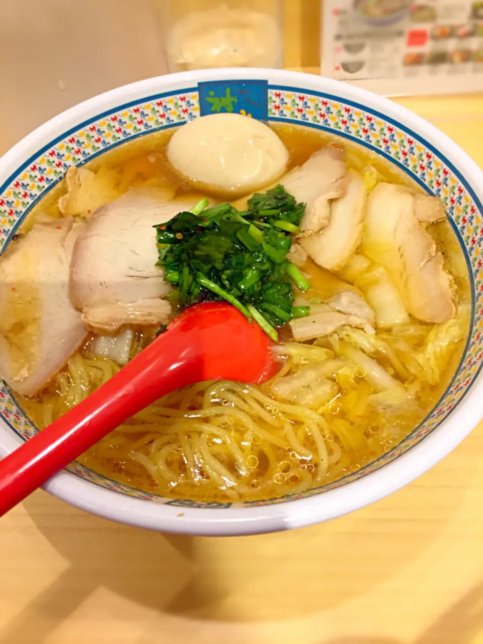 小チャーシュー煮玉子ラーメン|流線形さん