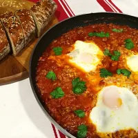 Shakshuka with minced beef|Marni Masniさん