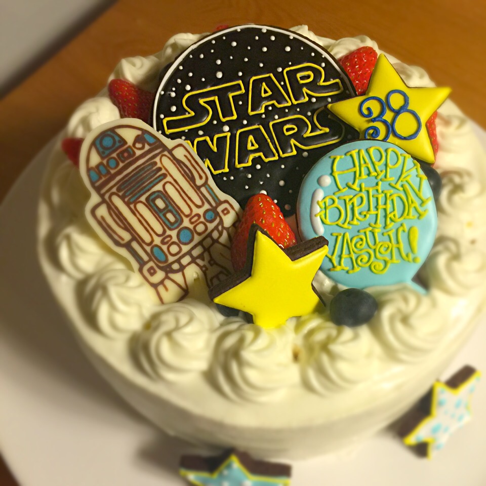 スターウォーズ バースデーケーキ ワカナ Snapdish スナップディッシュ Id Xvi8xa