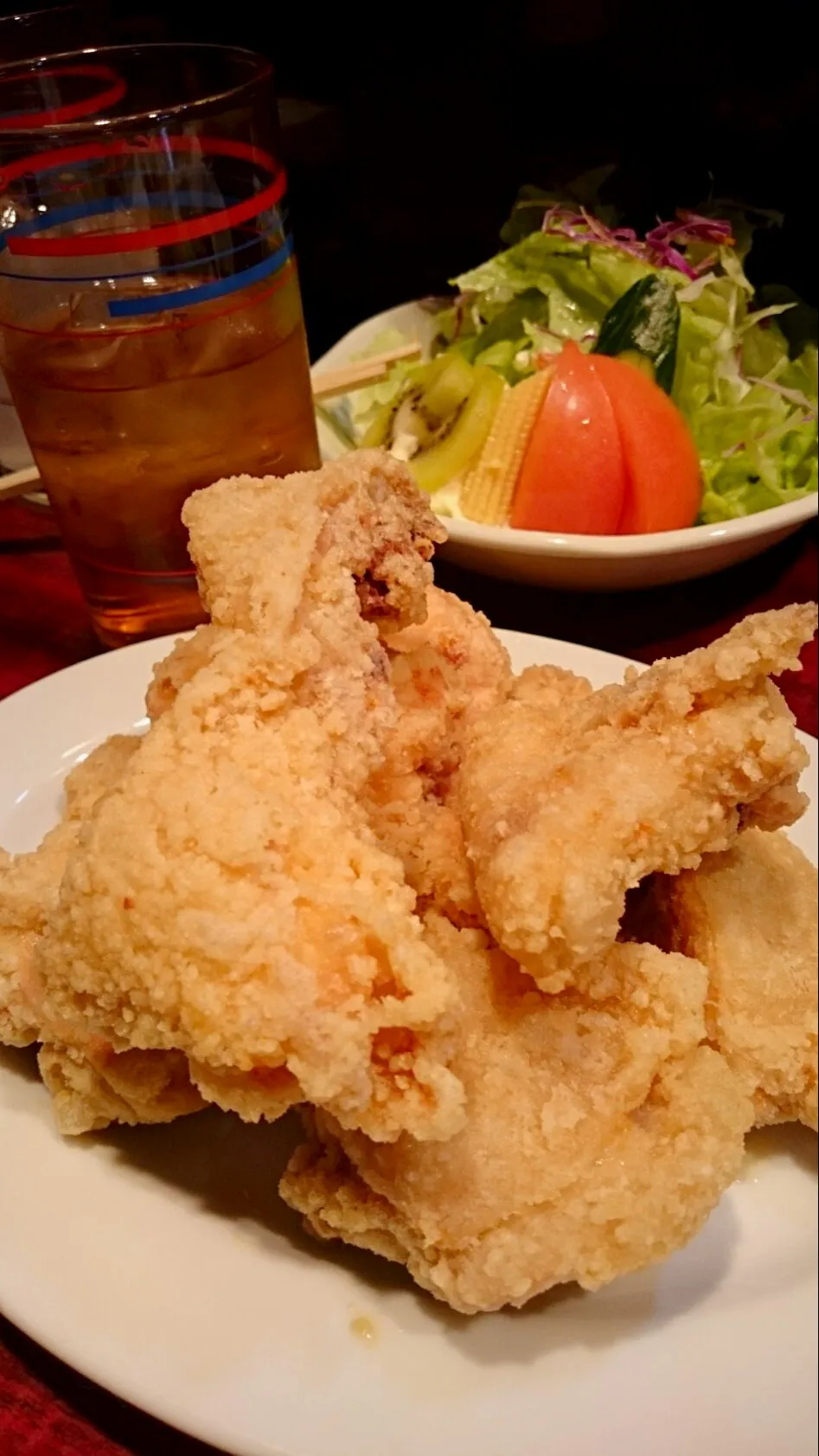 三平の唐揚げ🍖ウ―ロンハイ🍺👍(^o^)v|ナムナムさん