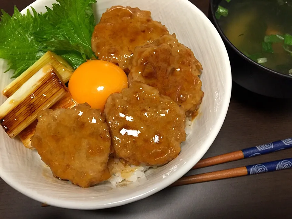 蓮根つくね丼|しおりさん