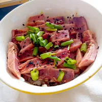 rice and tuna bowl #Japanese cuisine  #japaniselove|Filipe Antolin Teixeiraさん