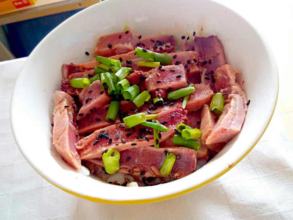 rice and tuna bowl #Japanese cuisine  #japaniselove|Filipe Antolin Teixeiraさん