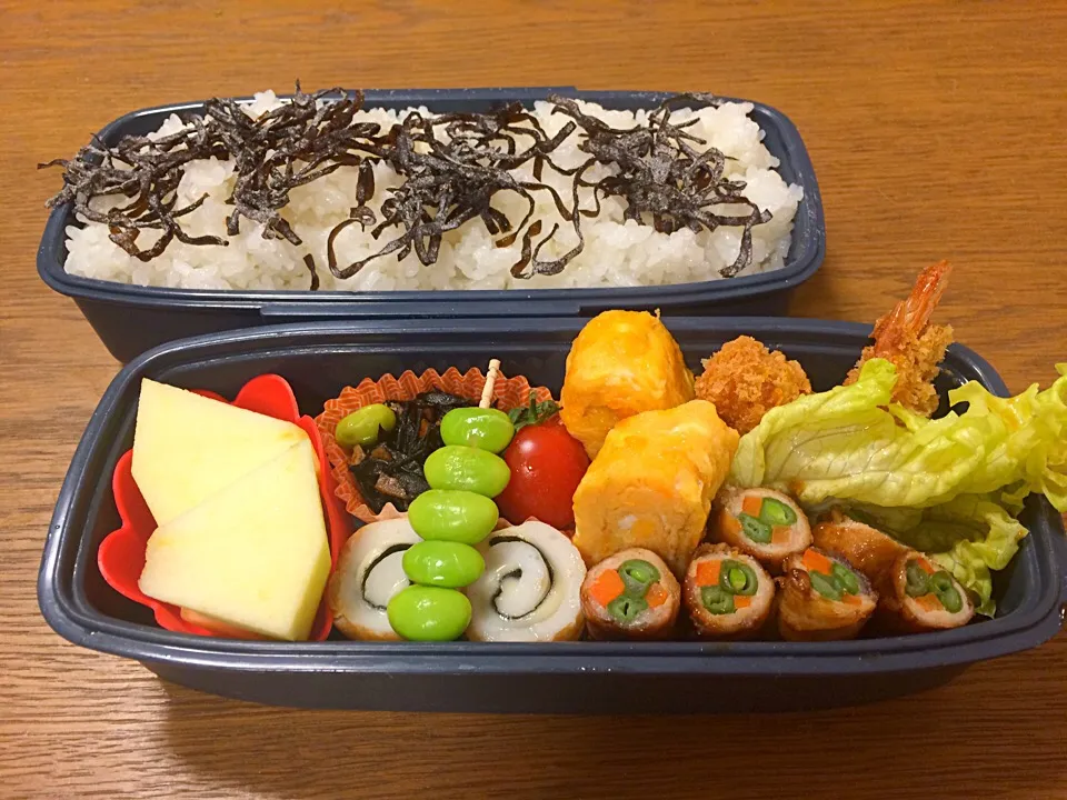 1/18 今日の高1男子弁当^_^|chunさん