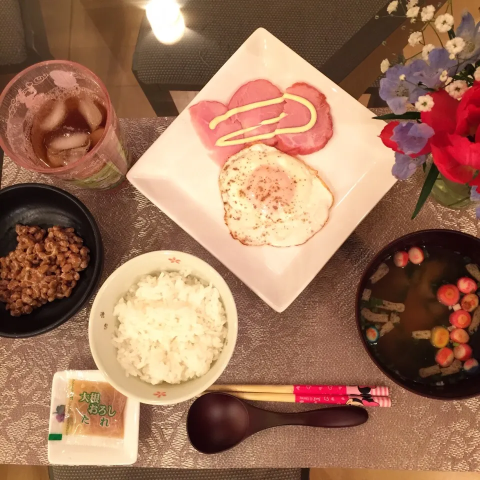 Snapdishの料理写真:娘の朝ごはん❤︎|Makinsさん