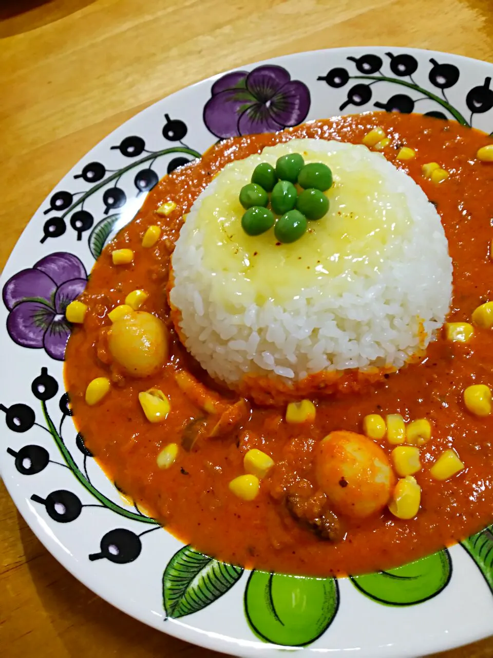 挽き肉 豆類 キノコ類のトマトカレー|徳之島トトロンヌさん