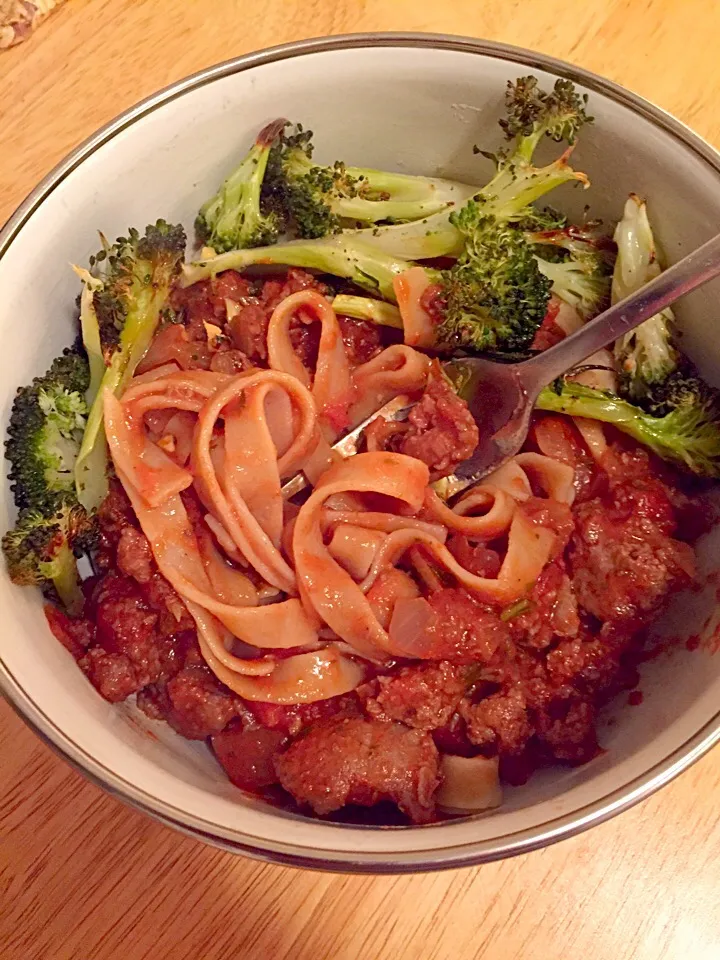 Snapdishの料理写真:Venison spaghetti|Kristen Johnsonさん