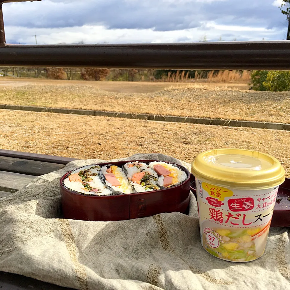 ピクニック・ランチ♬ (▰˘◡˘▰)☝︎|Yoshinobu Nakagawaさん