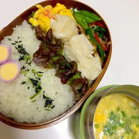 Snapdishの料理写真:旦那さん中華弁当|mikkokaraさん