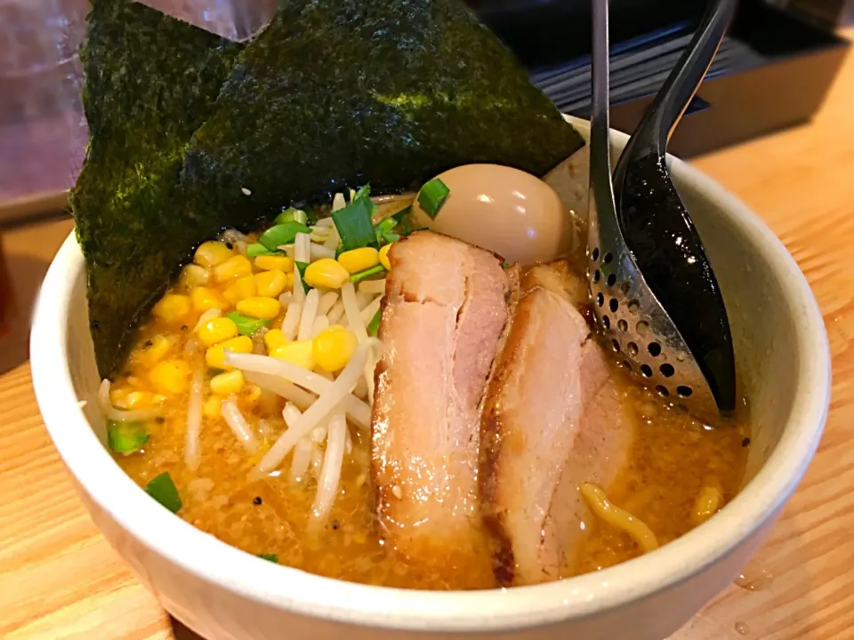 Snapdishの料理写真:つなスペ味噌ラーメン|chan mitsuさん