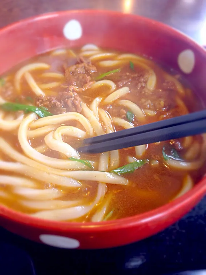 得々うどんのカレーうどん🍴|しのてらさん