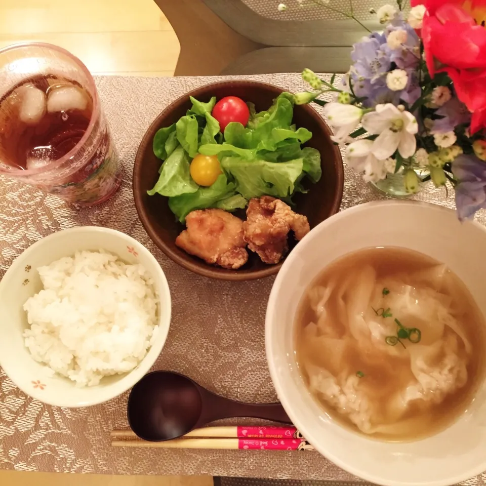 Snapdishの料理写真:娘の晩ごはん❤︎|Makinsさん